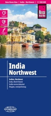 India Northwest Map