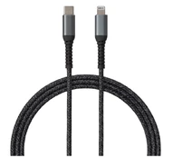 Qualo QRC-CL-01 USB-C / Lightning 2.4A Cable 1m kaina