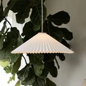 "PR Home" pakabinamas šviestuvas "Dora", Ø 60 cm, popierius, baltas