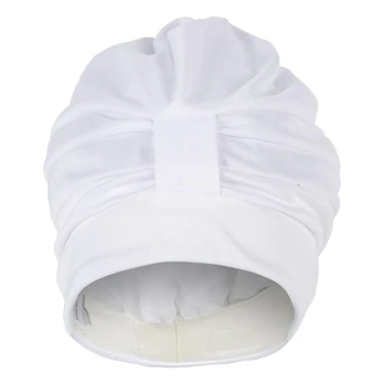 FASHY Light White Plaukimo kepurė su spaustuku