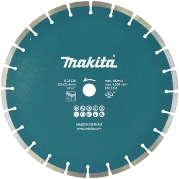 Deimantinis pjovimo diskas Makita E-23226; 355x25,4 mm
