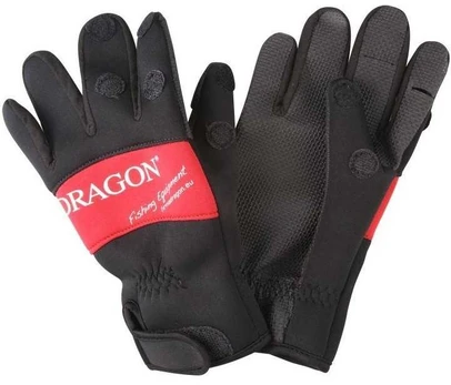 Neopreninės Dragon pirštinės| juodos