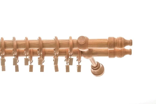 Karnizas dvigubas Standard 28mm, 220cm