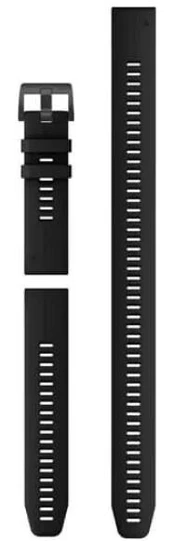 Acc, Descent, 22mm, 3-pc, Silicone Dive Band, Black