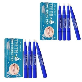 TEETHPRO dantų balinimo rašiklis, 2 x 4 vnt.