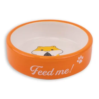 HAP keramikinis dubenėlis graužikams, FEED ME oranžinis, 70ml