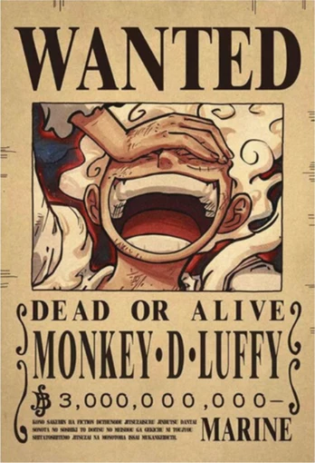 Plakatas One Piece