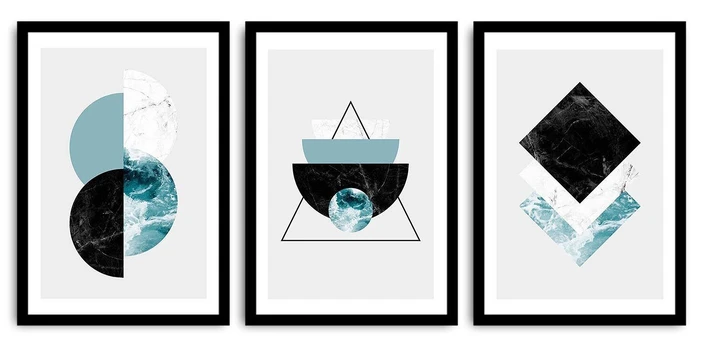 Paveikslas Wallity, 36 cm x 51 cm, 3 vnt.