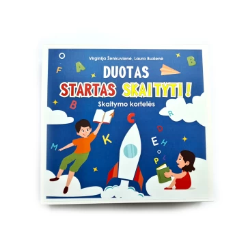 Duotas startas skaityti! Skaitymo kortelės