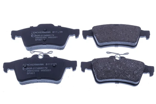 Stabdžių trinkelių rinkinys, diskinis stabdys DENCKERMANN B111338