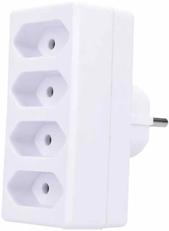 Solight hub, 4x 2,5A, baltas