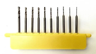 Grąžtų rinkinys MINI 0,6-2,3 mm, 10 vnt. kaina