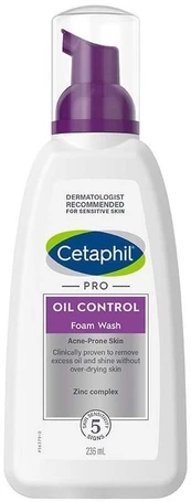 Valomosios veido putos Cetaphil Pro Oil Control, 236 ml, universalus, -