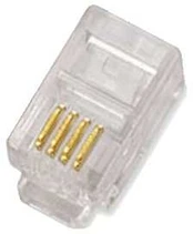 Ostatní RJ10 plug pack 4p4c 100 pcs