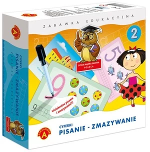 Edukacinės kortelės Alexander Owl Smart Head Numbers 0737, įvairių spalvų