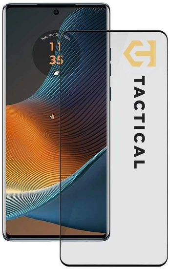 Tactical Glass Shield 5D for Motorola Edge 50 Fusion Juodas