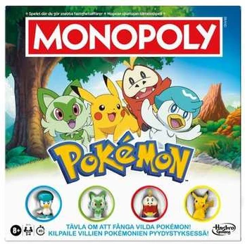 Usorteret Monopoly Pokemon SE/FI