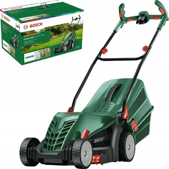 Bosch Powertools Electric Lawnmower UniversalRotak 37-555 (green, 1,40