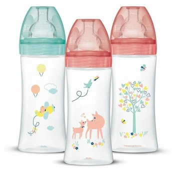 Kūdikių buteliukų rinkinys Dodie 3 uds (330 ml)