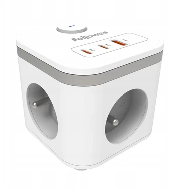 Fellowes Power cube, TYP E, balta