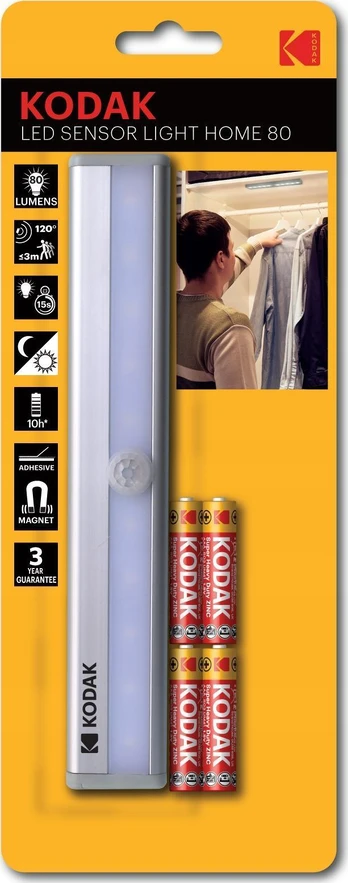 „Kodak“ lempos korpusas, lempos ekranai, lentyna „Kodak Home 80“.