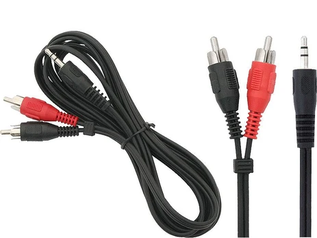 Blow Kabelis 3.5 AUX - 2xRCA 5m