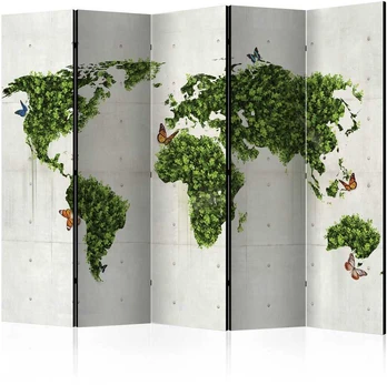 Artgeist Pertvara - The butterfly garden II [Room Dividers]