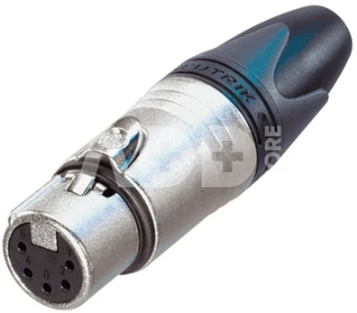 NC5FXX 5-pole XLR female cable connector