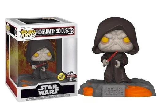 PROMO FUNKO POP Star Wars Darth Sidious Action Figure 63293