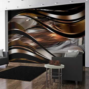 Artgeist Fototapetas - Amber storm