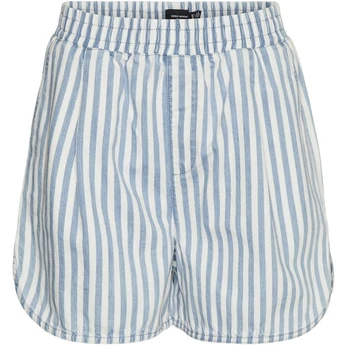 Šortai moterims, Balta, VMLINES MR STRIPED SH