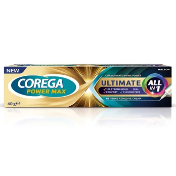 Dantų protezų fiksuojamasis kremas COREGA ULTIMATE, 40g