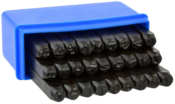 Geko Numerators raidės 6mm 27 vnt (G01812)