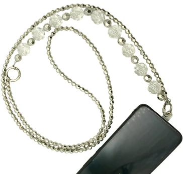 Karoliukų dirželis per petį telefonui, 78 cm