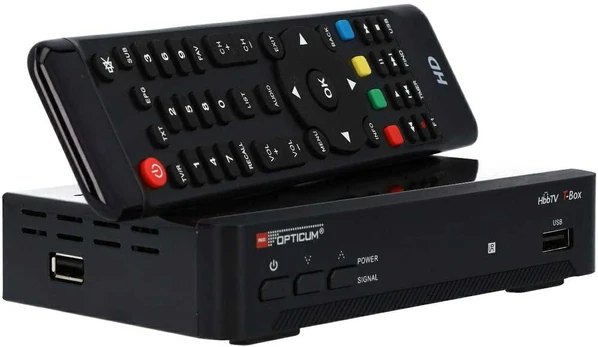 Imtuvas DVB-T2 HBBTV T-BOX Opticum HEVC
