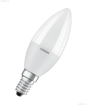 Lemputė Osram LED, B60, šiltai balta, E14, 7 W, 806 lm kaina