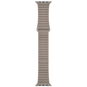 Dirželis APPLE išmaniajam laikrodžiui, 38mm, odinis, rusvas