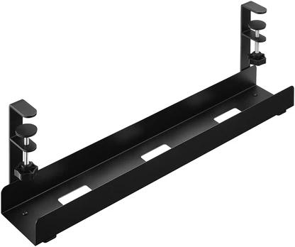 Levano system kabelių organizatorius, juodas