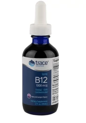 TRACE MINERALS skystas vitaminas B12 1000 mcg, 59 ml kaina