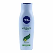 Nivea 2-in-1 Care Express šampūnas ir kondicionierius 250ml kaina