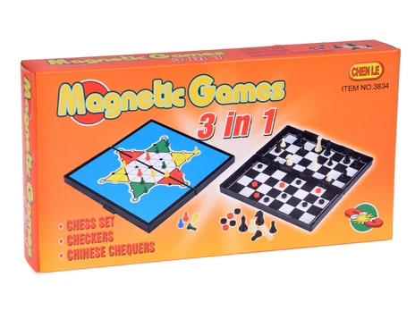 Stalo žaidimų rinkinys Magnetic 3in1