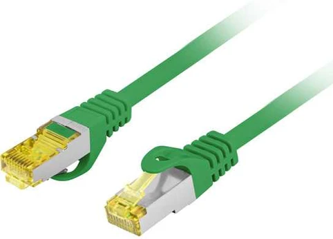 PATCHCORD KAT.6A S/FTP LSZH CU 5M Žalias FLUKE PASSED LANBERG