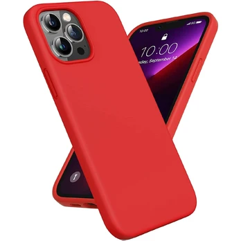 Dėklas Mercury Soft Jelly Case Apple iPhone 13 Pro raudonas