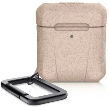 Dėklas ITSKINS FERONIABIO cover til AirPods® (1. og 2. gen.). Natural