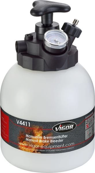 Pildymo/išleidimo blokas, stabdžių skystis VIGOR V4411
