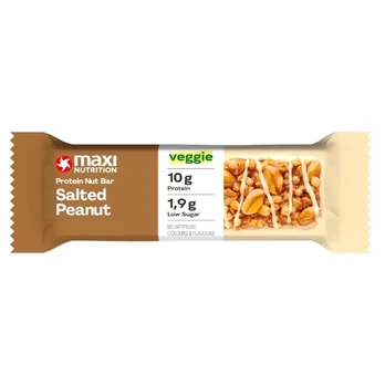 Sūrių riešutų baltyminis batonėlis MAXINUTRITION, 46 g