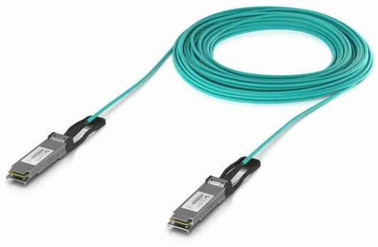 Ubiquiti Long-range QSFP28 direct attach cable with a 100 Gbps