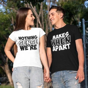 Marškinėlių komplektas "Nothing makes sense"
