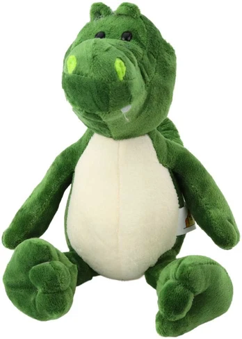 Pliušinis žaislas Krokodilas, 25 cm, žalias