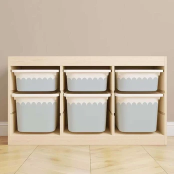 Lipdukai IKEA TROFAST dėžėms – Banguotas kraštelis